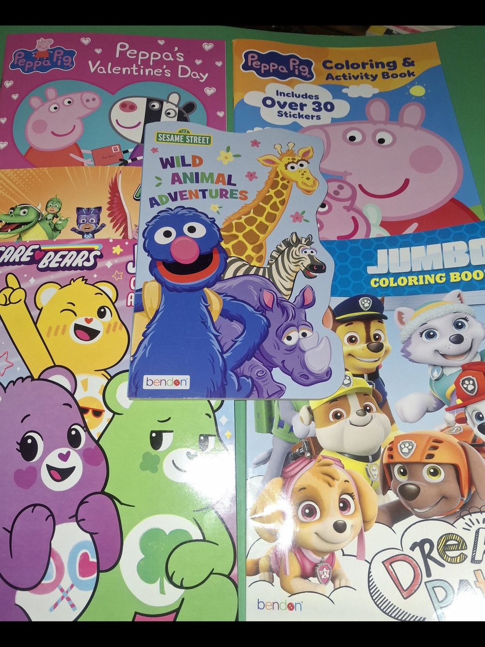 Kids FUN BOOK BUNDLE WITH PEPPA PIG STICKERS